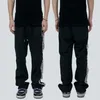 メンズパンツmadeextreme side stripe sweat pants men joggers men trackパンツヒップホップパンツストリートビンテージズボン230808