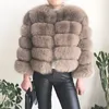 Kadın Ceket Stil Gerçek Kürk Mataplılar 100 Doğal Ceket Kadın Kış Sıcak Deri Yüksek Kaliteli Yelek 230808