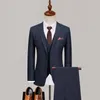 Trajes para hombres Vestido de novia de novio hecho a medida Pantalones blazer Negocios de alta gama Sa07-35999