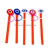 Питье соломинки 9pcs/set Custom Eque Eye ST Toppers Er плесени Sile Charms для перегородки многократно используемой разбрызку