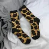 Chaussettes pour hommes Gold Glitter Cheetah Sports 3D Print Boy Girls Chaussette mi-mollet