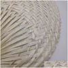 Party Favor Colorf Woven St Bamboo Hand Fan Baby Milieubescherming Muggenmelk Fans Voor Summer Gift Drop Delivery Home G Dhdtx