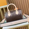 9a 높은 모방 디자이너 크로스 바디 가방 스피디 버킷 20.5cm 고급 스러우 여성 핸드백과 상자