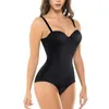 Kvinnors shapers bodysuit Shapewear for Women Mage Control Dress Backless Tops Body Shaper med inbyggd behå