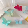 Retro Butterfly Hair Clips Grabbers Hair Accessories Korean Style Back Of The Head Coiled Hair Grasping Acrylic Clips Headwear