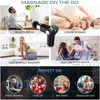 Full Body Massager Massage Gun 32 Speed Deep Tissue Percussion Muscle Fascial For Pain Relief And Neck Vibrator Fitness 230809