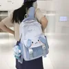 Bolsa escolar coreana estilo campus estudante mochila para meninas 2023 novas mochilas de viagem de lazer ao ar livre simples bolsas de ombro para casal