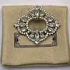 Vintage Copper Brosch Spittling Diamond Flower 925 Silver Branded Classic Design Brosch Kvinnlig modetillbehör