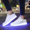 Tênis Tamanho 3041 Brilhante para Crianças Meninos Meninas Sapatos Luminosos com Sola Iluminada Crianças Chinelos Iluminados Led Carregado USB 230808