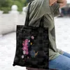 حقائب التسوق جماليات زهرة الرجعية Retro Series Go to for Supermarket Woman Handbags Eco Canvas Recycling