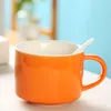 Cups Saucers Ceramic Coffee Cup With Spoon 360 Water