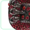 2022 Designer BeltSimon Ceintures pour hommes Femmes Ceinture de diamant brillant Noir Skullbelts3405874