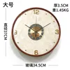 Orologi da parete Elegante Orologio da soggiorno Aghi Movimento a batteria Supporto silenzioso Cucina Ufficio Relojes De Pared Decorazione domestica