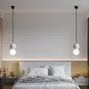 Pendant Lamps ZK50 LED Chandelier Nordic Glass Living Room Bedroom Dining Kitchen Decorative Interior Decoration