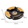 COHIBA Classic Round Cigar Ashtray Holder Cohiba High-End China Ceramic 4 Slots Ceramic Ashtray Cigar Smoking Sets Accessories! HKD230808