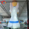 wholesale outdoor games & activities 6mH beautiful white inflatable angel bring hope blow up christmas decoration character for advertising