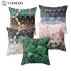 3D Géométrique Housse De Coussin Gradient Cubes Coussin Couvre Polyester Coussin Décoratif Oreillers Couverture Pour Canapé Voiture Maison Chair282c