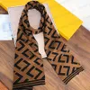 Designer Warm Scarf Winter Unisex Scarves Elegant Letters Long Shawl for Man Women 2 Colors