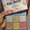 Body Glitter 6 Kolor Współprahera Rumieniec Bronzer proszkowy paleta Brighten Pearl Shimmer Oko Multi funkcjonalne makijaż paleta 230809