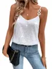 Dames T-shirts Dames S Pailletten Crop Top Plus Maat V-hals Sparkle Tank Glitter Cami Party Blouse Rave Outfit