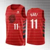 Maillots de basket-ball personnalisés Portland ''Trailblazers'' Déclaration Blazer Damian 0 Lillard Josh 11 Hart Anfernee 1 Simons 27 Jusuf 27 NurkicDrew 24 Eubanks