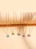 Collares pendientes 5 Unids Moda Mujer Collar Estilo Coreano Nueva Mariposa Collar Colgante Regalo Para Niña Lindo Cuello Encantador Joyería Joyería Al Por Mayor J230809