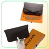 2021 3 -koppige set Luxurys Handtassen ketting schoudertas ontwerpers crossbody dames handtassen en portemonnee nieuwe stijl hoogwaardige mode w7516596