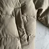 Herrenjacke Winter Warme Daunenjacke Hochwertige modische Kapuzen-Puffer-Damenjacke