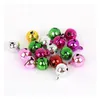 Perles Sier Aluminium Jingle Bells Charmes Cloche De Laçage Pour Décorations De Noël Bricolage Fabrication De Bijoux Artisanat Drop Delivery Maison Jardin Arts Dhk1N