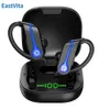 Tws Auriculares compatibles con Bluetooth con micrófono Deportes Gancho para la oreja Pantalla LED Auriculares inalámbricos estéreo de alta fidelidad a prueba de agua (q62-3) HKD230809