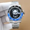 Titta på automatisk mekanisk rörelse Casual klockor för Mens 40mm Sapphire Wristwatch Classic Business Wristband Montre de Luxe