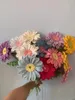 Декоративные цветы 5 шт. Искусственная хризантема бислой