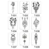 Newest! half sleeve Tattoo Sticker Arm Temporary Tattoos Halloween Christmas Waterproof stickers