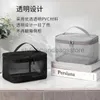 化粧品バッグケース2023新しいメッシュ透明なメイクアップ収納バッグ洗濯バッグメッシュ通気性ネイルストレージbagstylishhandbagsstore