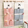 Storage Boxes Bag Linen Closet Hanging For Fabric Organizer With Family Pockets Bedroom Handbag Foldable 6 Cotton