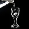 6st Lead Free Swallow Glass Whisky Shot Glass Liquor Spirits Glass Vodka för drycker 20 ml 0,7 oz Bullet Bar Firewate Cup HKD230809