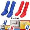 Skyddsutrustning Boxing Shin Guards Leg Instep Protector Kickboxing Pads Protective Gear Martial Arts MMA för barn Vuxna Stöd utrustning 230808