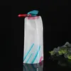 Folding Water Bottle Sports Water Bag PE Plastic Outdoor Camping Climbing Portable Kettle