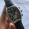 46mm fashionschwarzer Keramik-Rechteck-Watch-Männer Business Ultra-dünn klassisches wasserdichtes Anti-Kratzer-Handgelenk Uhr