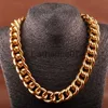 Pendant Necklaces kshmir 2021 New exaggerated CCB thick chain in Europe and the popular hip hop big jewelry DJ stage long clavicle necklace WWX J230809