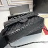 Designer väskor handväska kvinnor väska lyx axel väska mini handväska fårskinn läder klassisk klaff kuvert plånbok på kedjor crossbody
