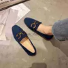 Zapatos de vestir Zapatos de mujer Color azul marino Mocasines casuales para mujer 2021 Bombas Zapatos de diseñador Zapatos planos Suede Comfort Calzado diario Tamaño 33-40 J230808
