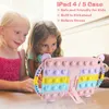 Cute Heart Bear Toys Toys Kids for iPad mini air 1 2 3 4 Pro 9.7 10.9 10.2