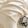 Set di biancheria da letto Papa Mima Set di biancheria da letto in cotone egiziano Queen King Size Lenzuola Federe Set di coperte per lenzuola 230809
