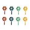 Hooks 5pcs Hook Small Strong Adhesive Keys Wall Hanging Punch-Free Seamless Sticky Coat Rack Up Household Storage