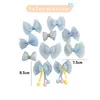 Hårtillbehör All-Match Princess Bow Clip Pearl Bowknot Hairpin Set Children Girl Korean Style Barrette