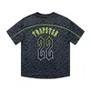 Herr t-shirts Trapstar Mesh Football Jersey Blue Black Red Men Sportwear T-shirt Designer Fashion Clothing 6666