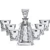 Decanter Glass Bar Set Shaker Cocktail Whisky Bar Set Home Cocktail Tools Carafe Champagne Karaf Kitchen Accessories WSW45XP HKD230809