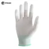 Gants de nettoyage 1 paire antistatique antistatique ESD travail électronique Pu doigt enduit PC antidérapant pour la protection 230809