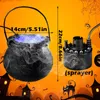 Andra evenemangsfestleveranser Halloween Decoration Witch Pot Color Changing Fog Machine Smoke Maker Water Fountain Props for Decor 230808